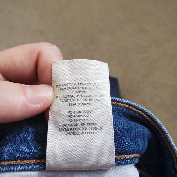 Denim Forum High Rise Jeans - Blue - Picture 13 of 16